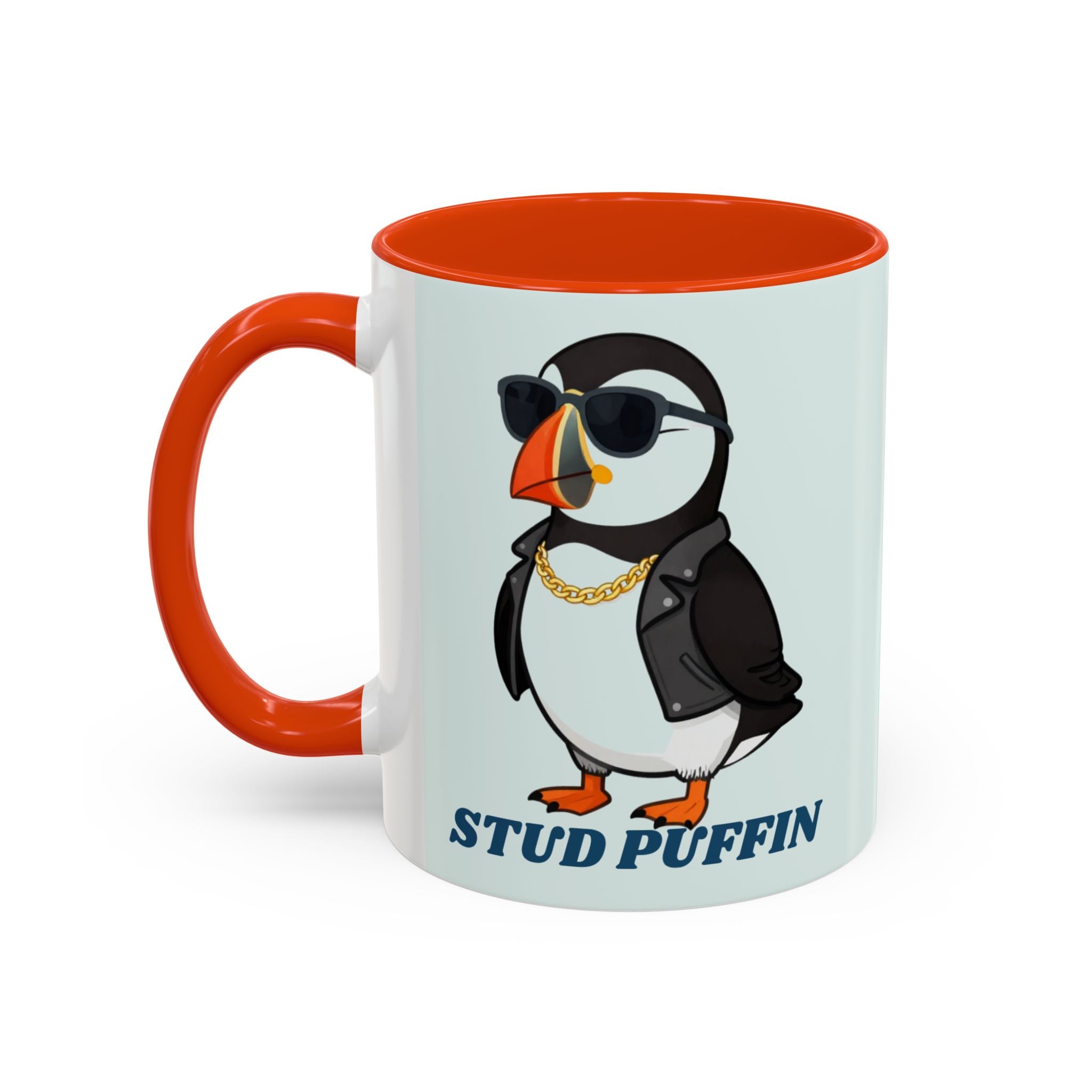 Stud Puffin Mug — Funny Puffin Coffee Cup (11oz & 15oz)