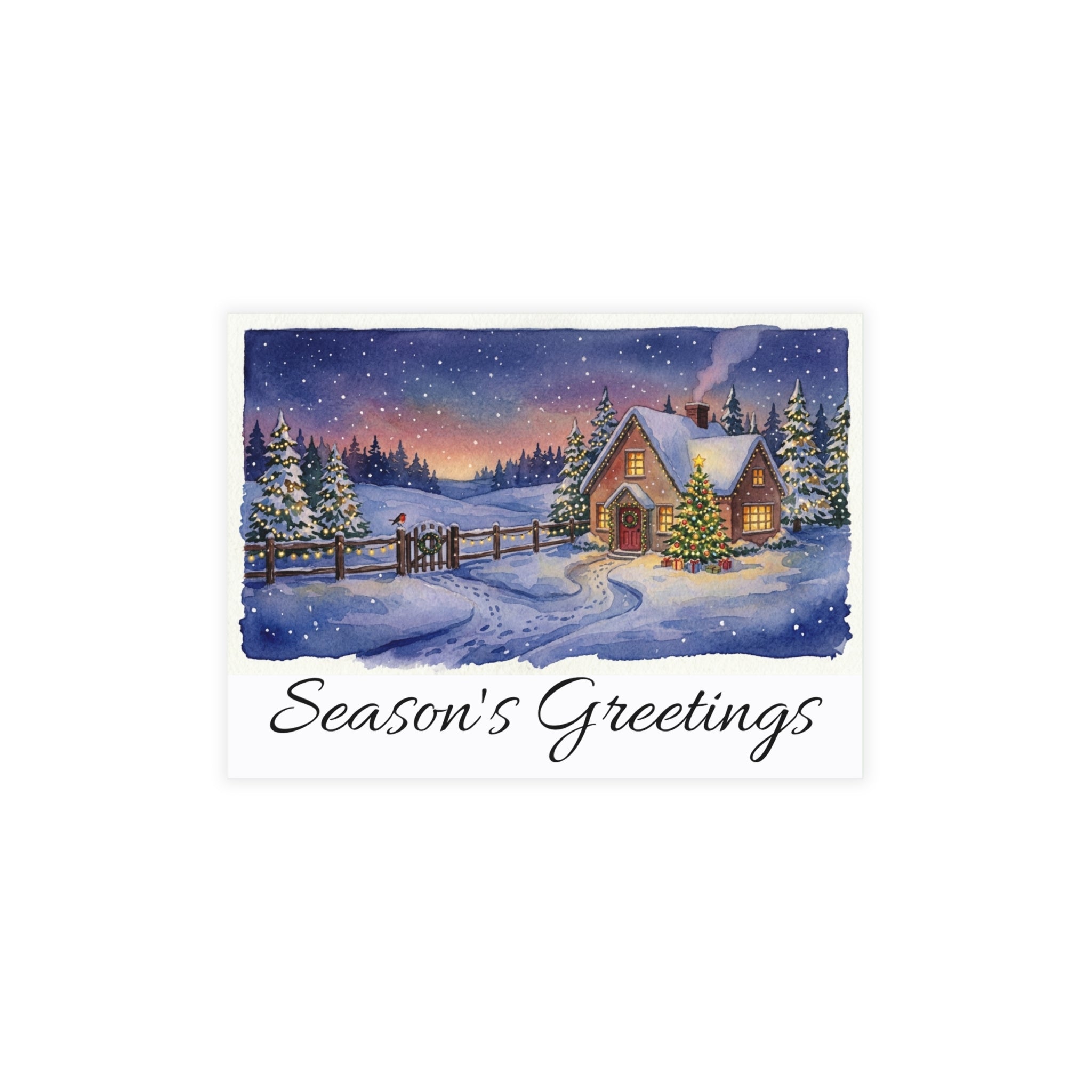 Seasonal Postcard Bundles (envelopes included)