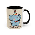 Tons of Fun Elephant Mug — Cute Party Animal Coffee Cup (11oz & 15oz)