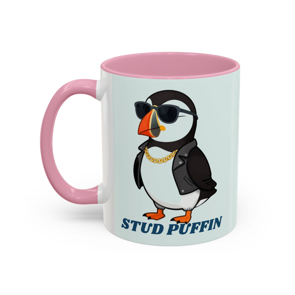 Stud Puffin Mug — Funny Puffin Coffee Cup (11oz & 15oz)
