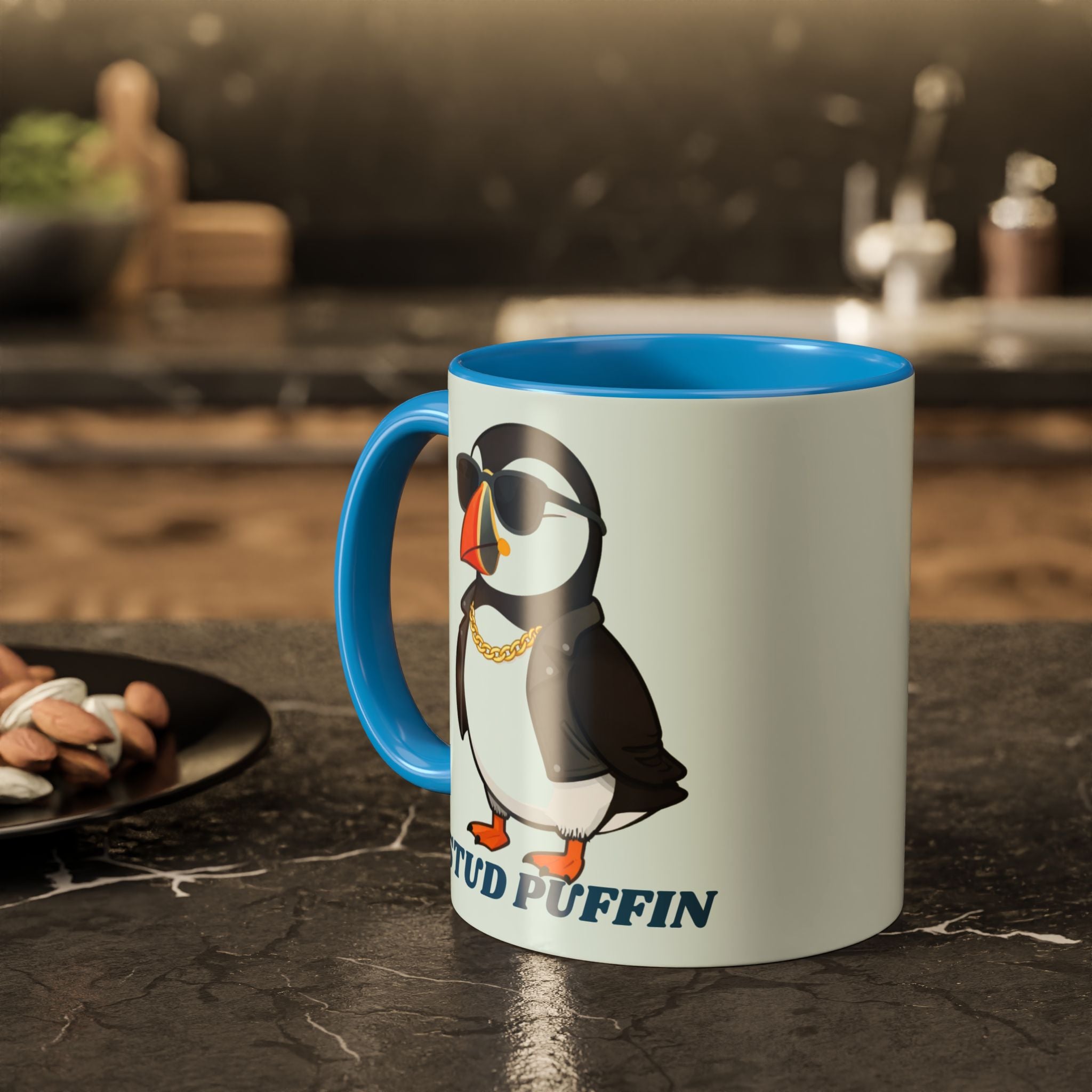 Stud Puffin Mug — Funny Puffin Coffee Cup (11oz & 15oz)