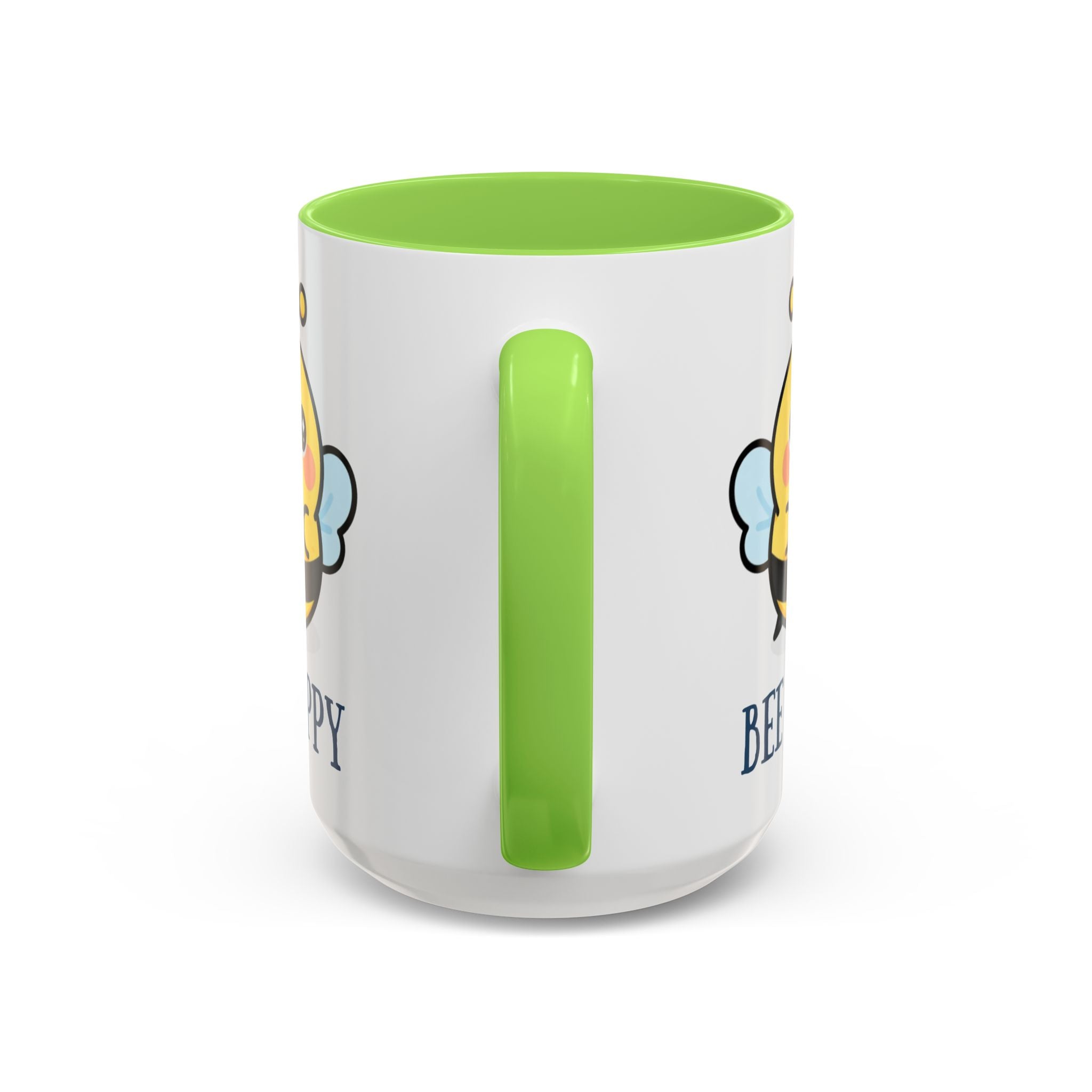 Bee Happy Mug – Cute Kawaii Bee Coffee Cup (11oz/15oz)