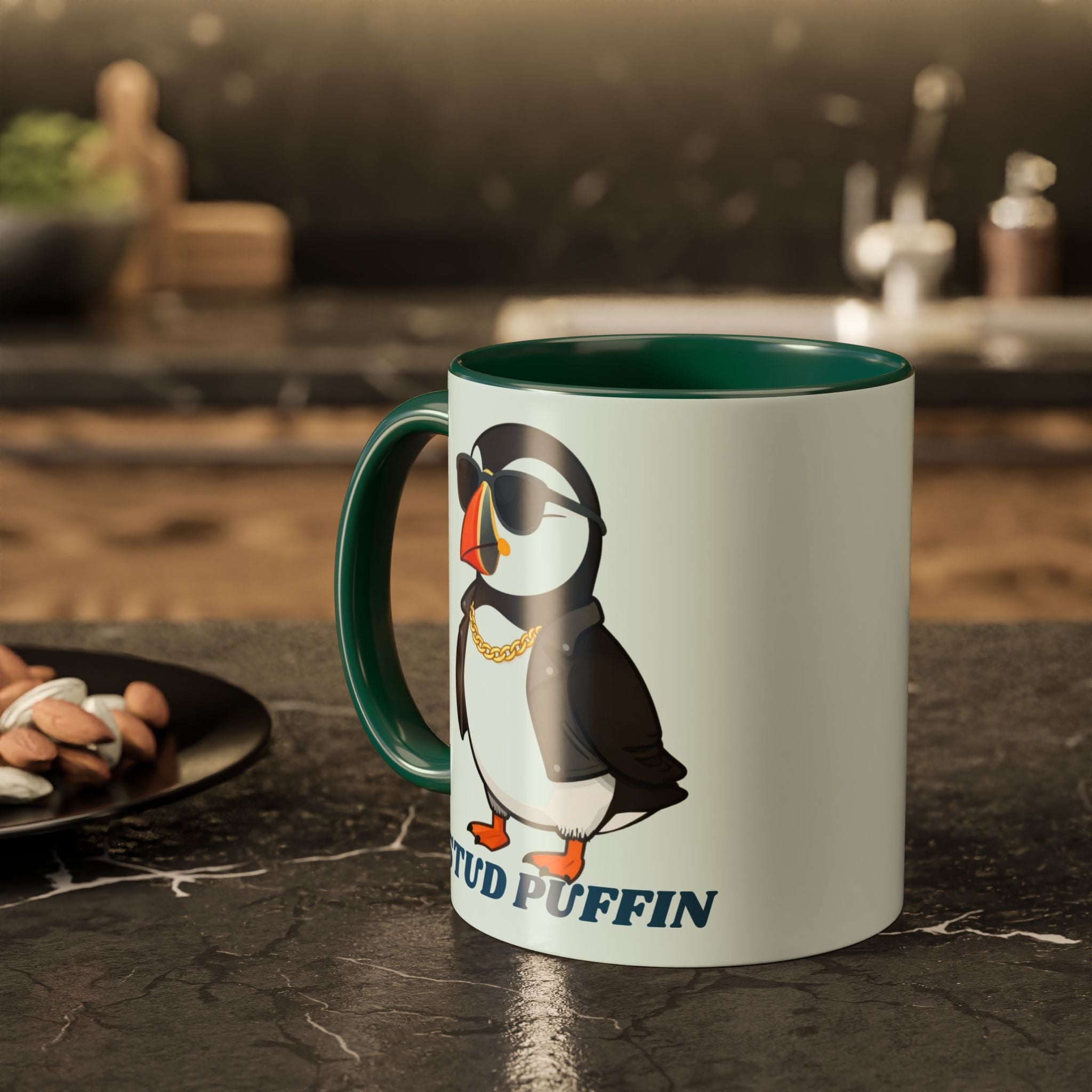 Stud Puffin Mug — Funny Puffin Coffee Cup (11oz & 15oz)