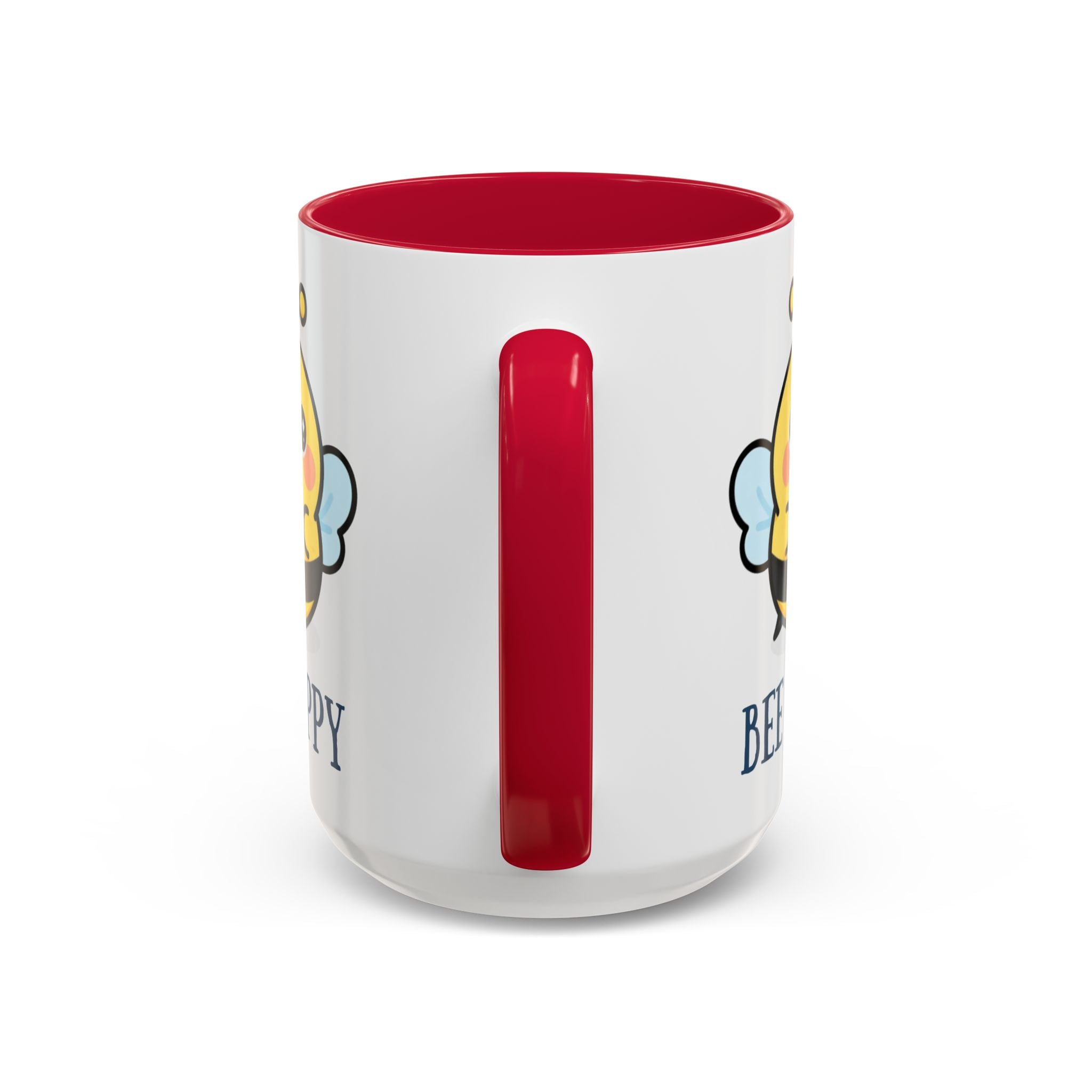 Bee Happy Mug – Cute Kawaii Bee Coffee Cup (11oz/15oz)