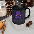 Cute Purple Bat Mug – "Sucks To Be You" Funny Gothic Coffee Cup