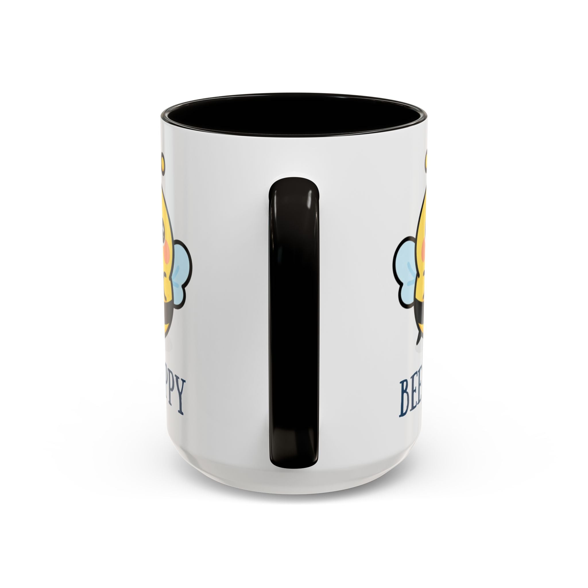 Bee Happy Mug – Cute Kawaii Bee Coffee Cup (11oz/15oz)