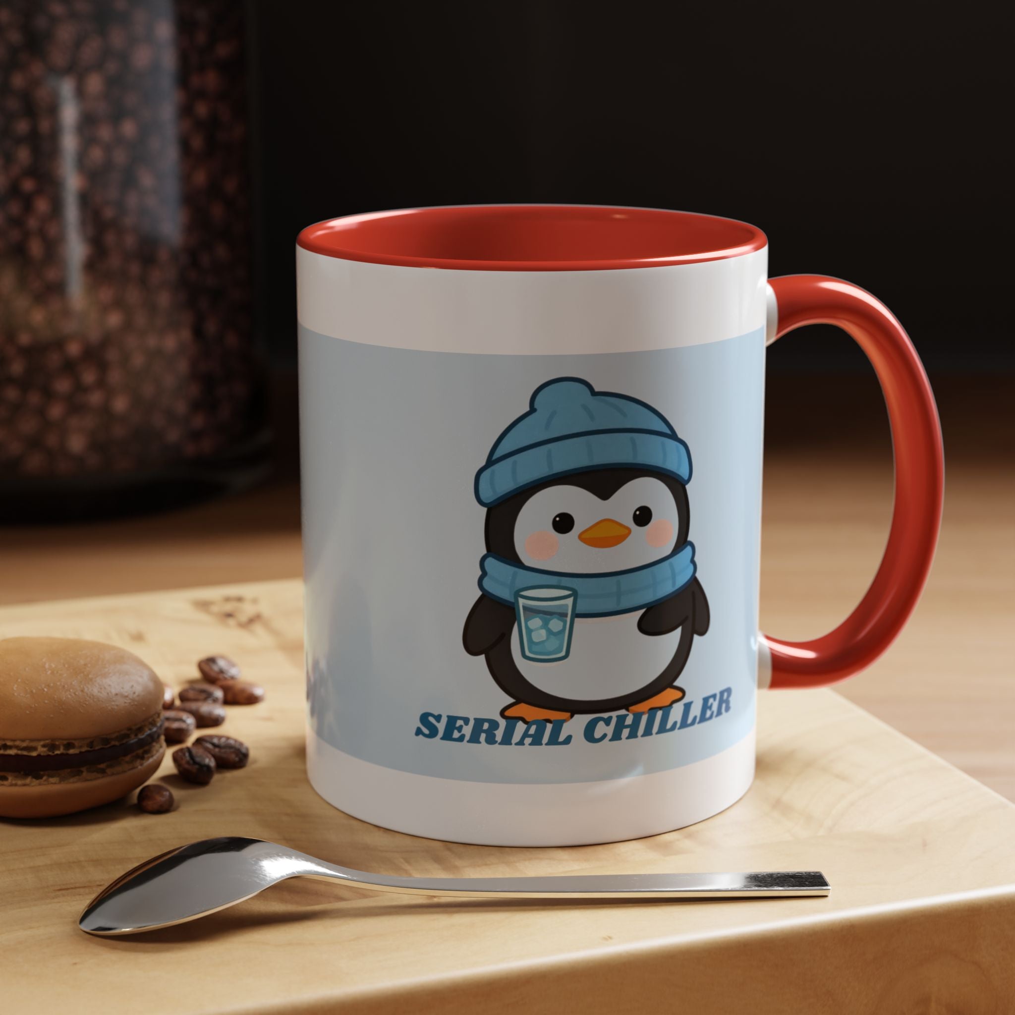 Serial Chiller Penguin Coffee Mug