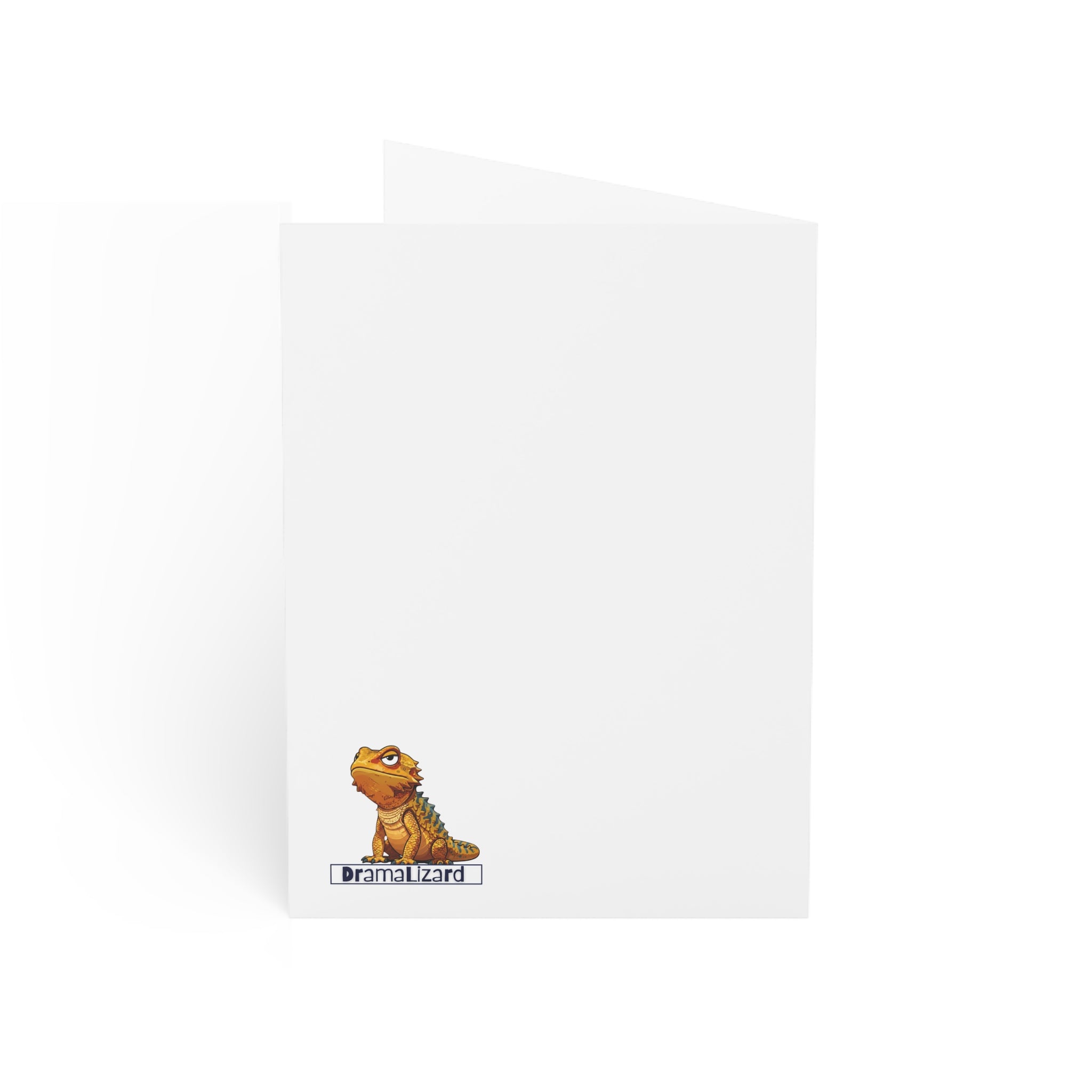 Golden Retriever Playing with Tennis Balls — Blank Greeting Card (Blank Interior)