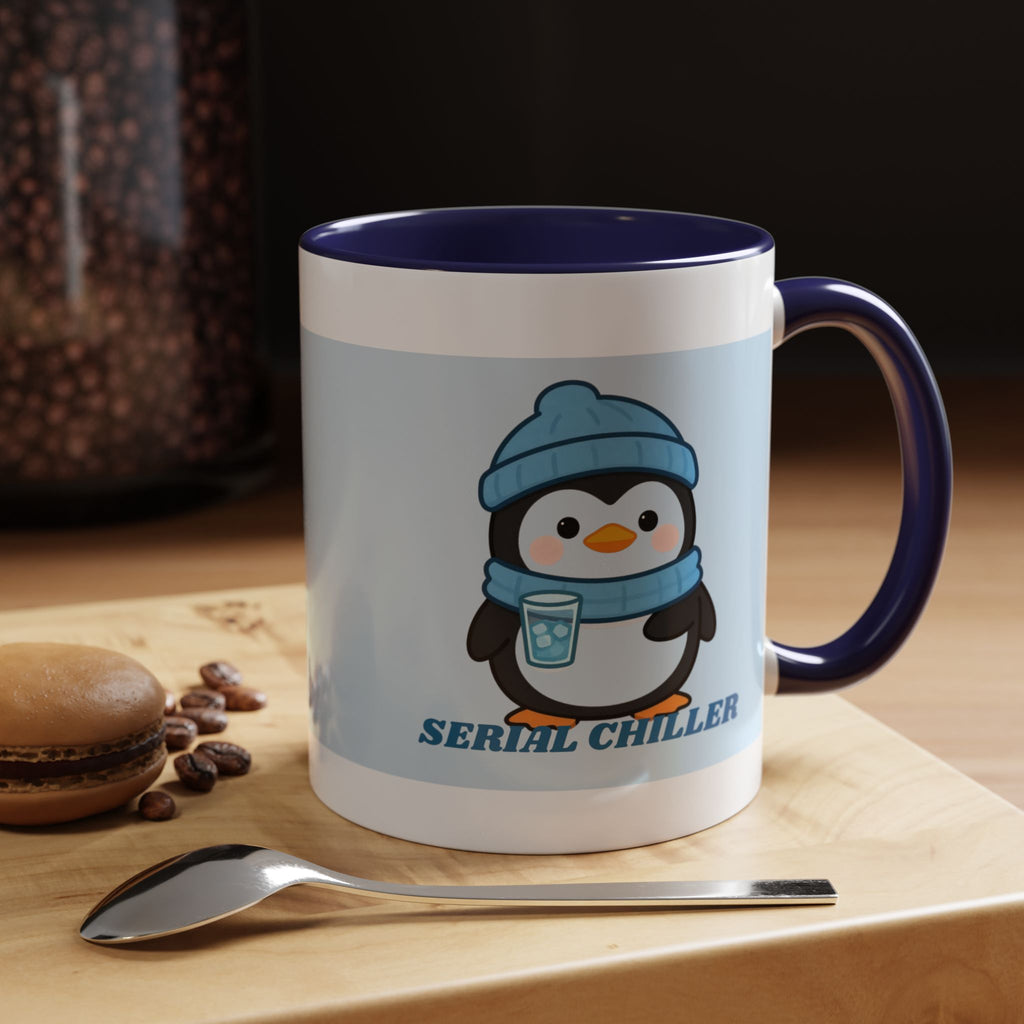 Serial Chiller Penguin Coffee Mug
