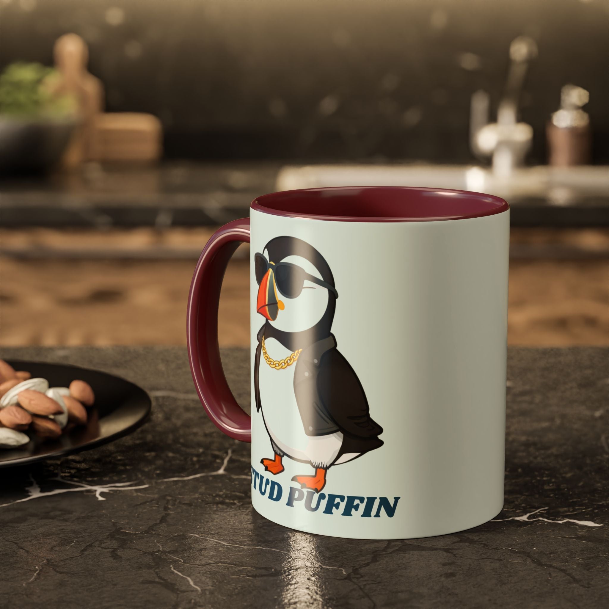 Stud Puffin Mug — Funny Puffin Coffee Cup (11oz & 15oz)