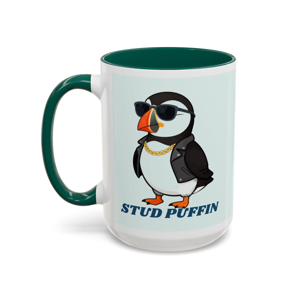 Stud Puffin Mug — Funny Puffin Coffee Cup (11oz & 15oz)