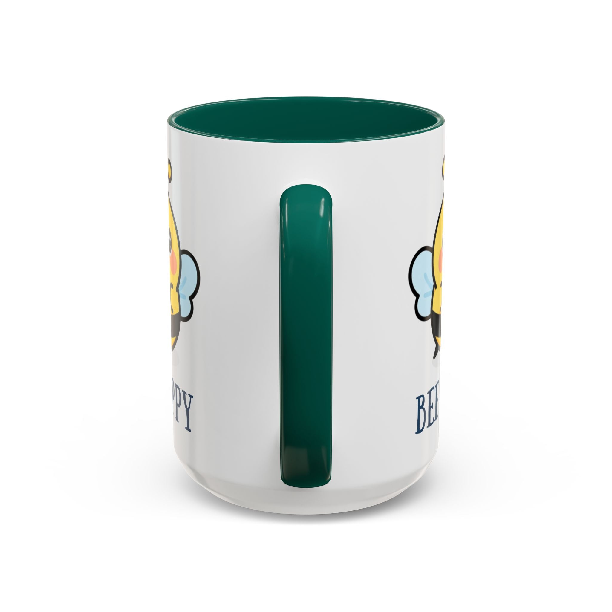 Bee Happy Mug – Cute Kawaii Bee Coffee Cup (11oz/15oz)