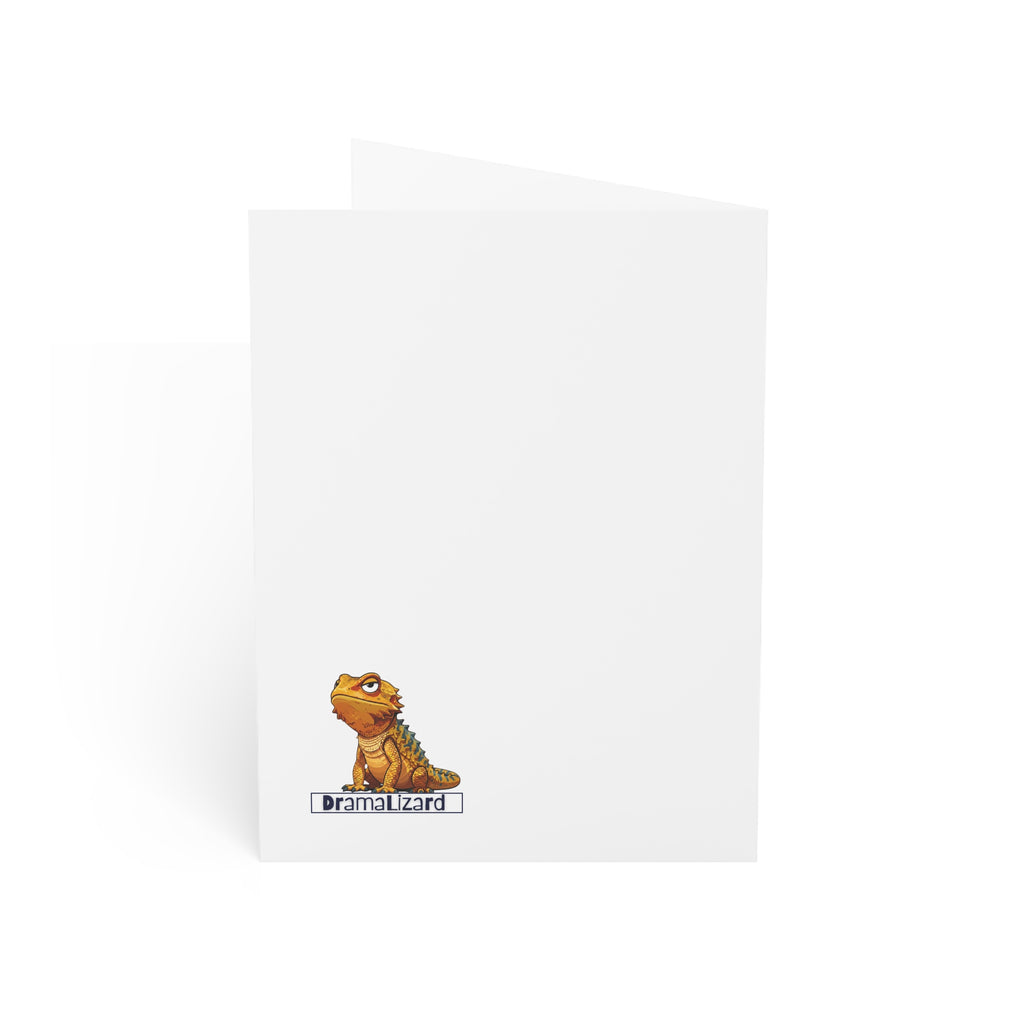 Cute Puppy Photo Greeting Card — Blank Inside (Single or Multi-Pack)