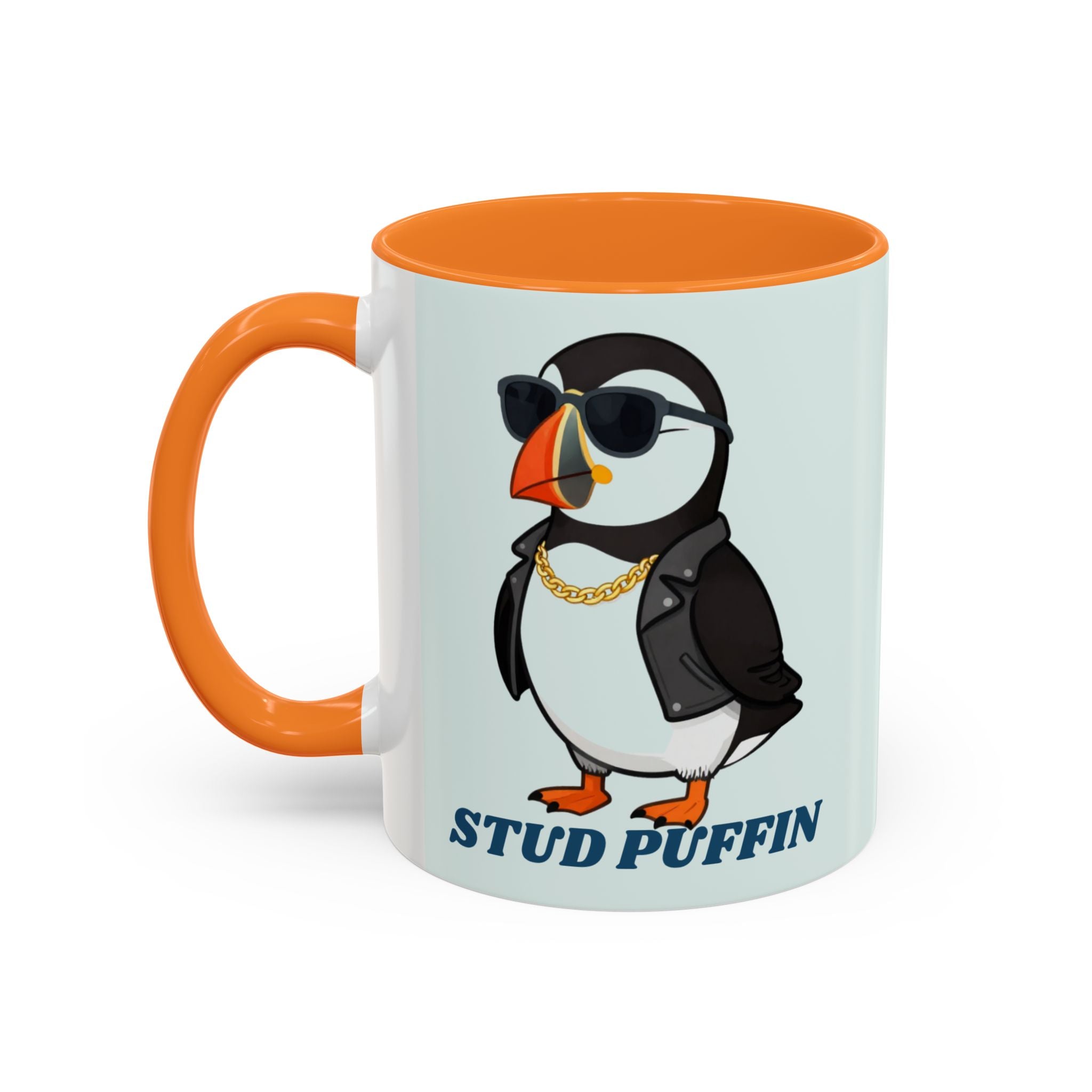 Stud Puffin Mug — Funny Puffin Coffee Cup (11oz & 15oz)