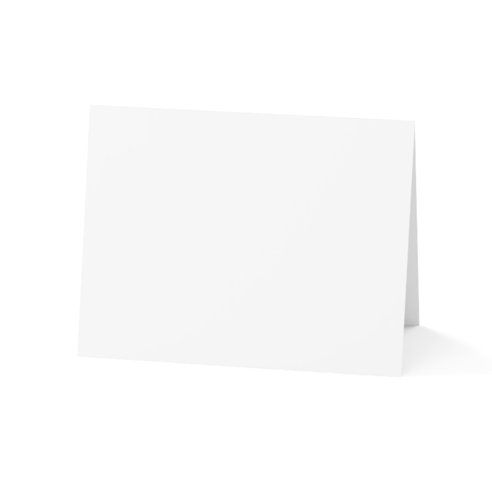 Beach Dunes Greeting Cards — Scenic Ocean Photo Blank Note Cards (1/10/30/50 pcs)