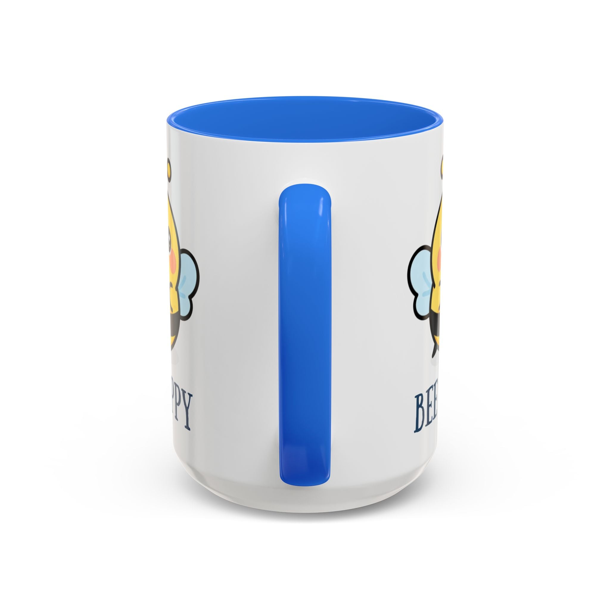 Bee Happy Mug – Cute Kawaii Bee Coffee Cup (11oz/15oz)