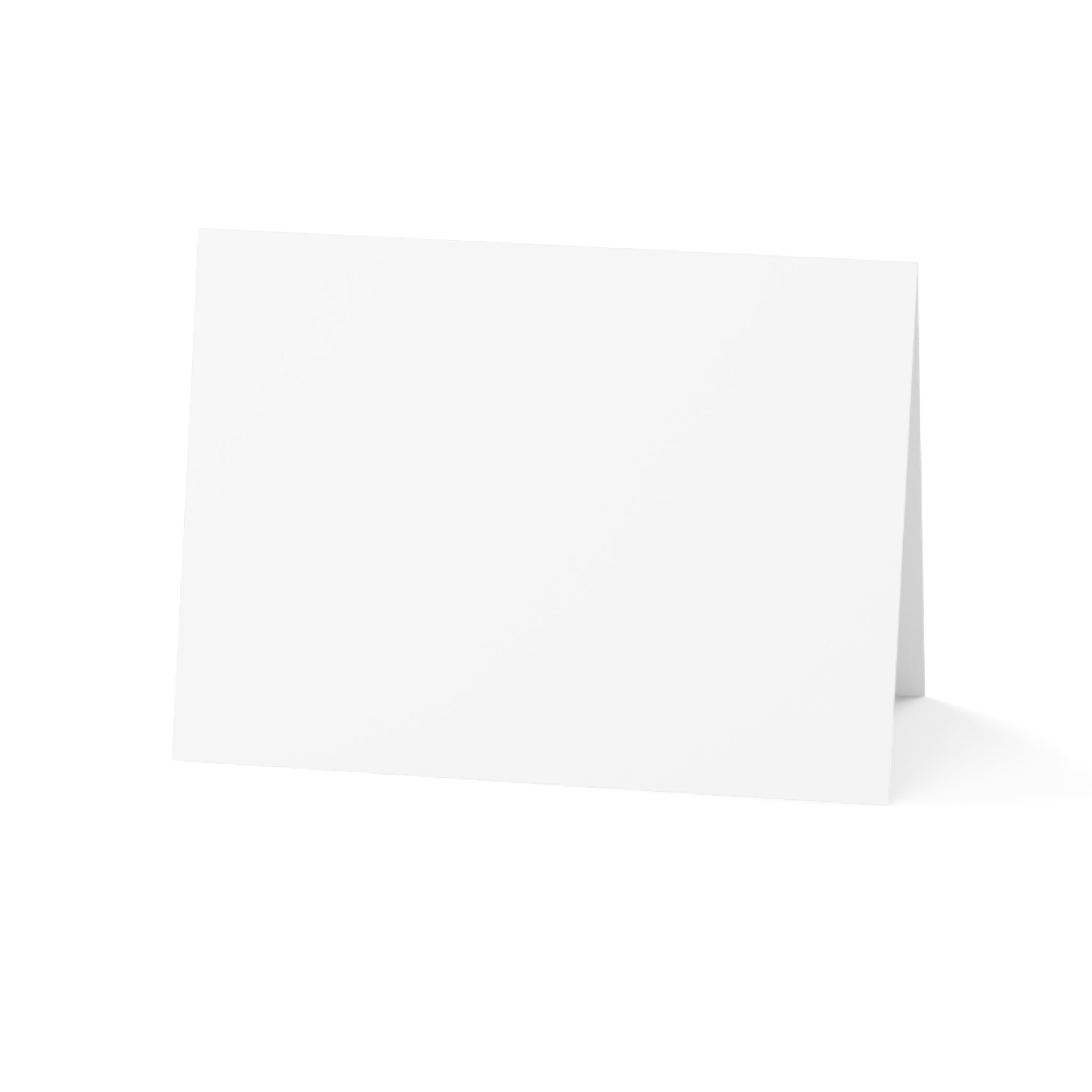 Beach Dunes Greeting Cards — Scenic Ocean Photo Blank Note Cards (1/10/30/50 pcs)