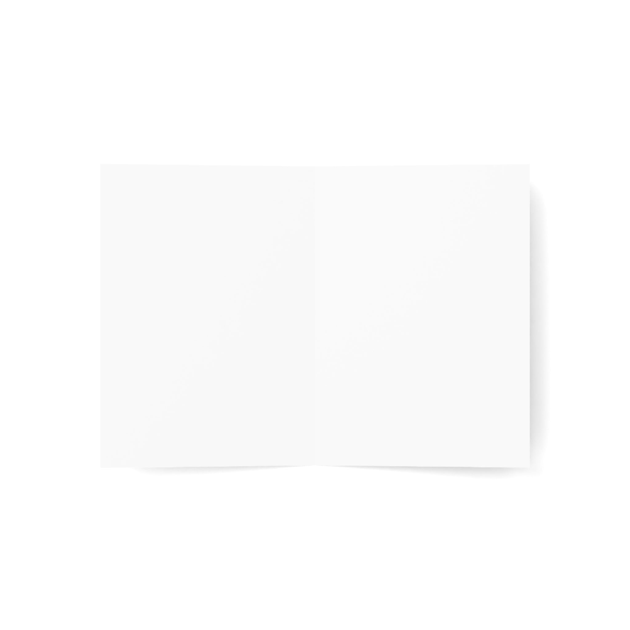 Golden Retriever Playing with Tennis Balls — Blank Greeting Card (Blank Interior)