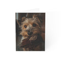 Cute Puppy Photo Greeting Card — Blank Inside (Single or Multi-Pack)