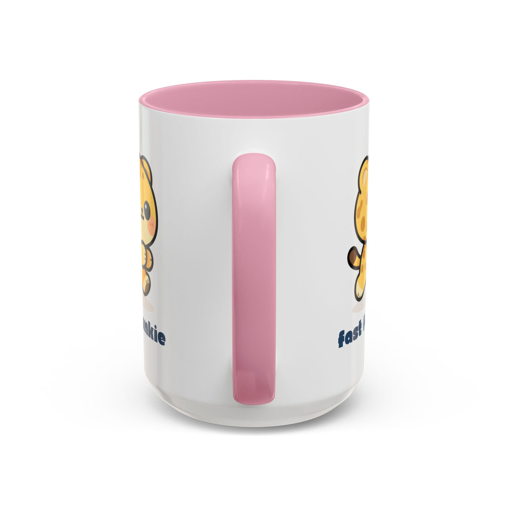 'Fast Food Junkie' Cat Mug — Colorful 11oz & 15oz Ceramic Coffee Cup