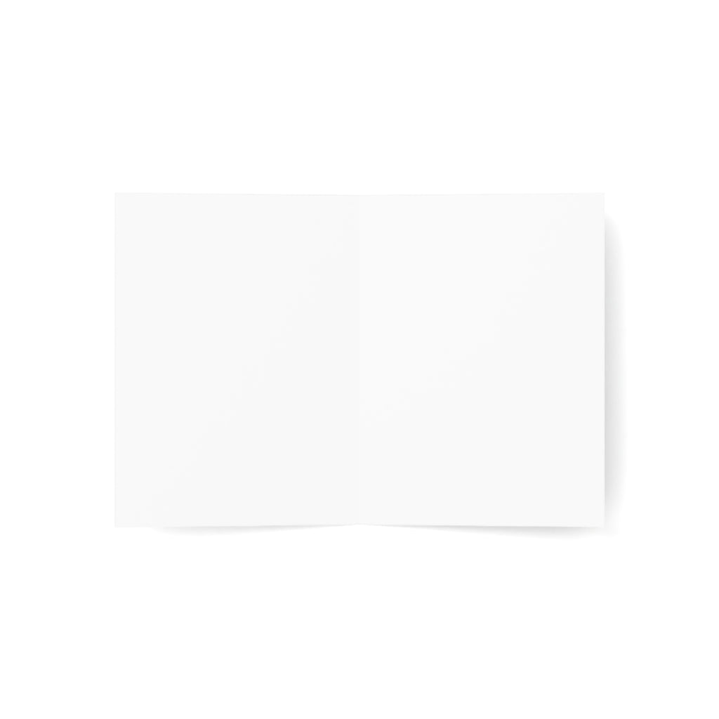 Cat Playing with Toy Greeting Cards — Blank Inside (1/10/30/50 pcs)