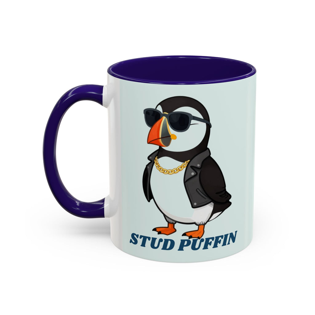 Stud Puffin Mug — Funny Puffin Coffee Cup (11oz & 15oz)