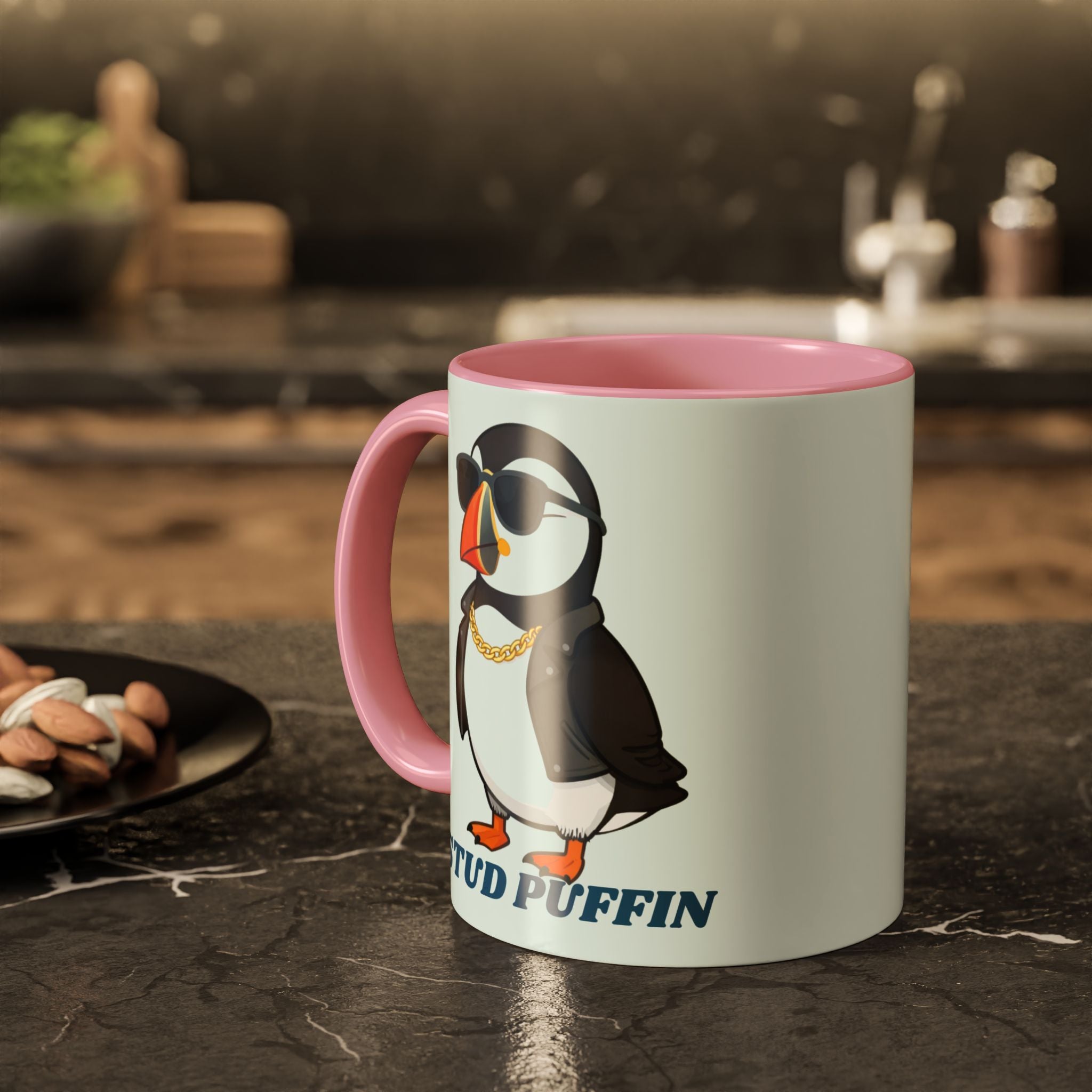 Stud Puffin Mug — Funny Puffin Coffee Cup (11oz & 15oz)