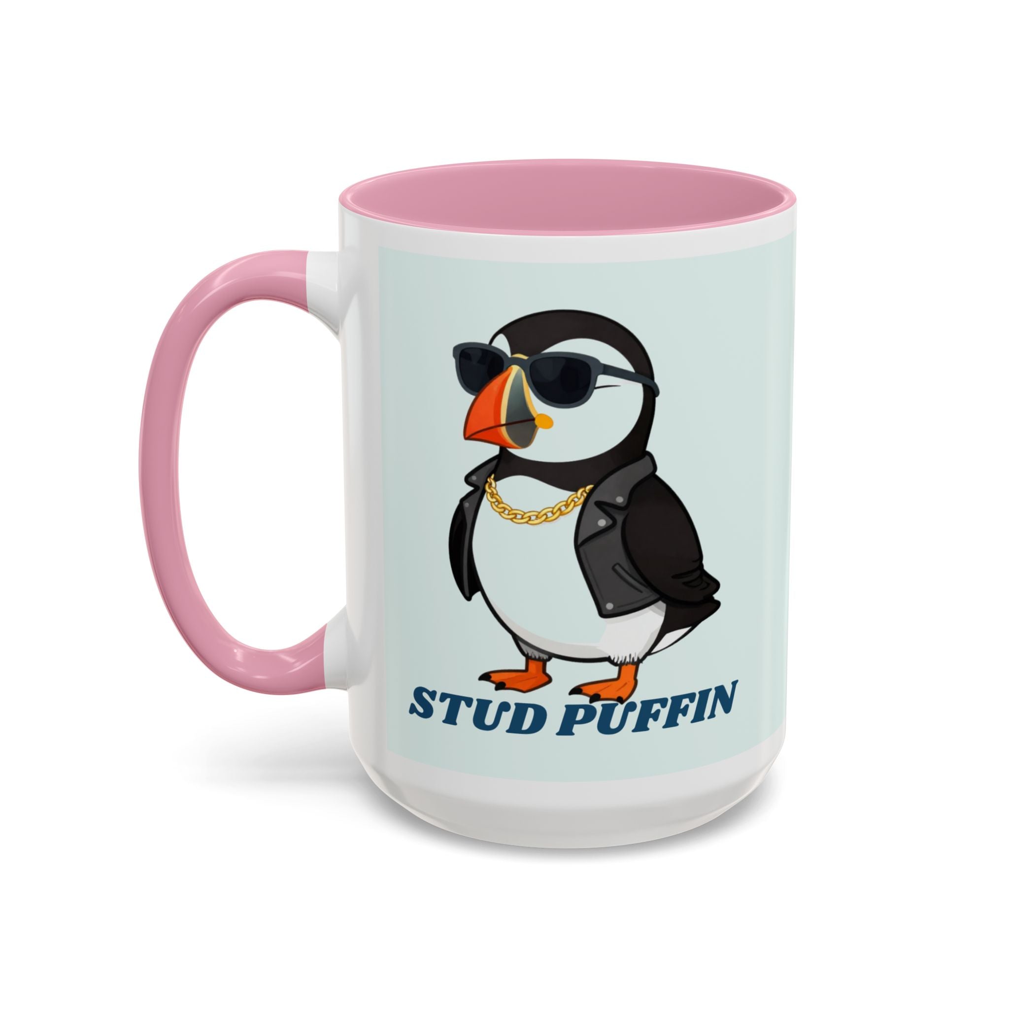 Stud Puffin Mug — Funny Puffin Coffee Cup (11oz & 15oz)