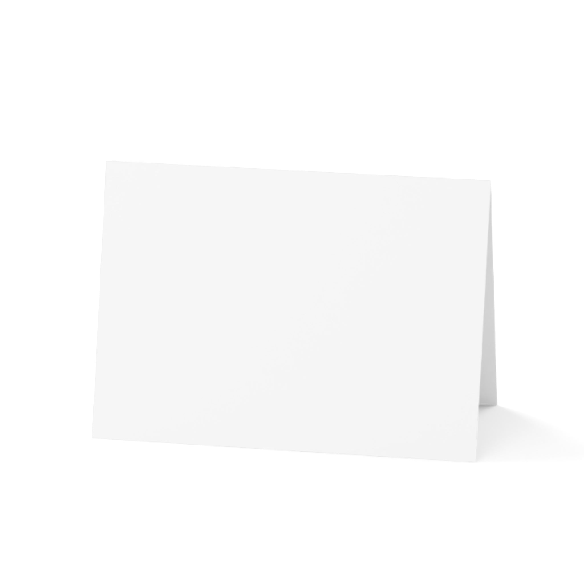 Beach Dunes Greeting Cards — Scenic Ocean Photo Blank Note Cards (1/10/30/50 pcs)