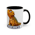 Drama Lizard Coffee Mug — Funny Bearded Dragon Tea Cup (11oz & 15oz)